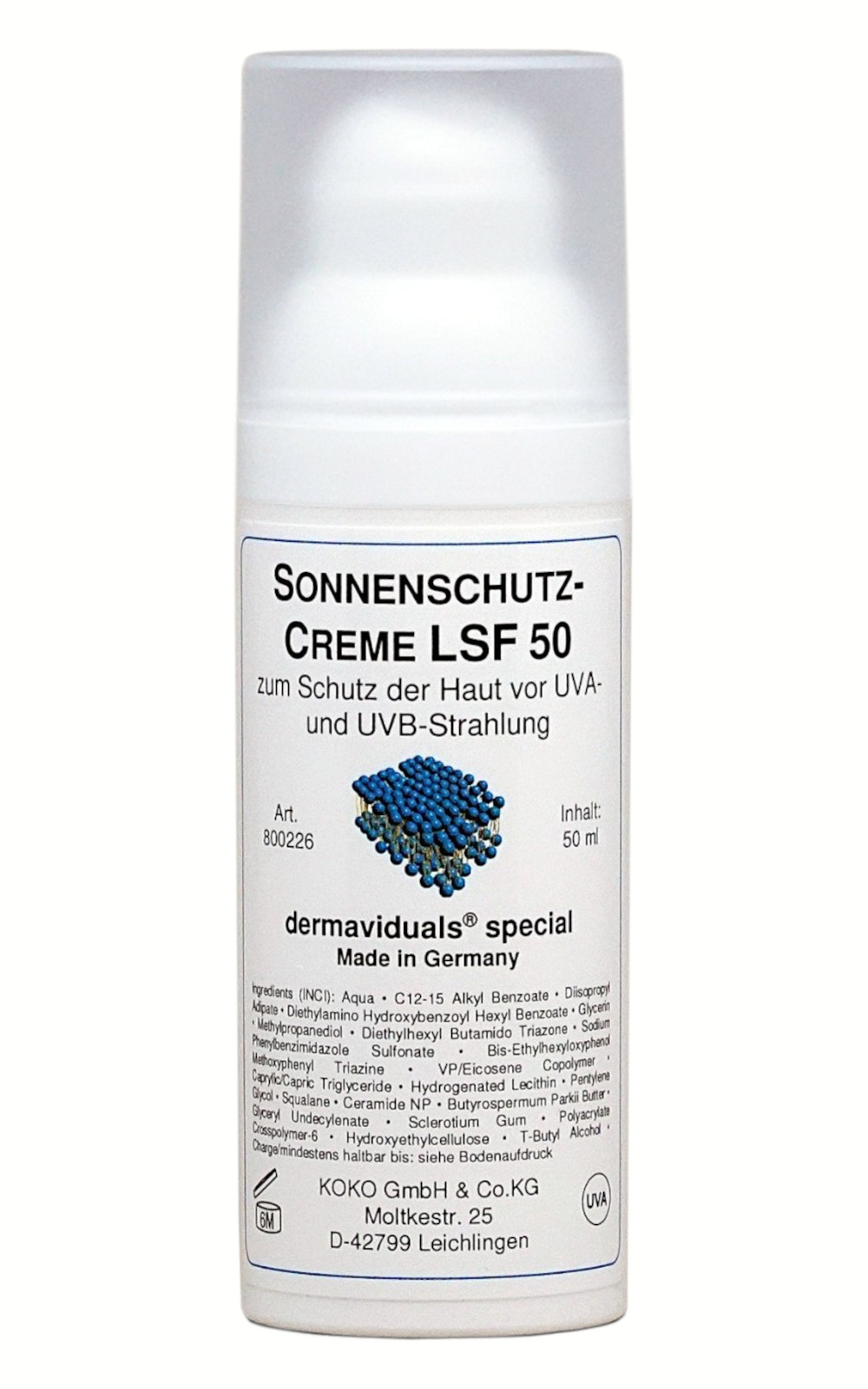 Sonnenschutzcreme LSF 50 50ml